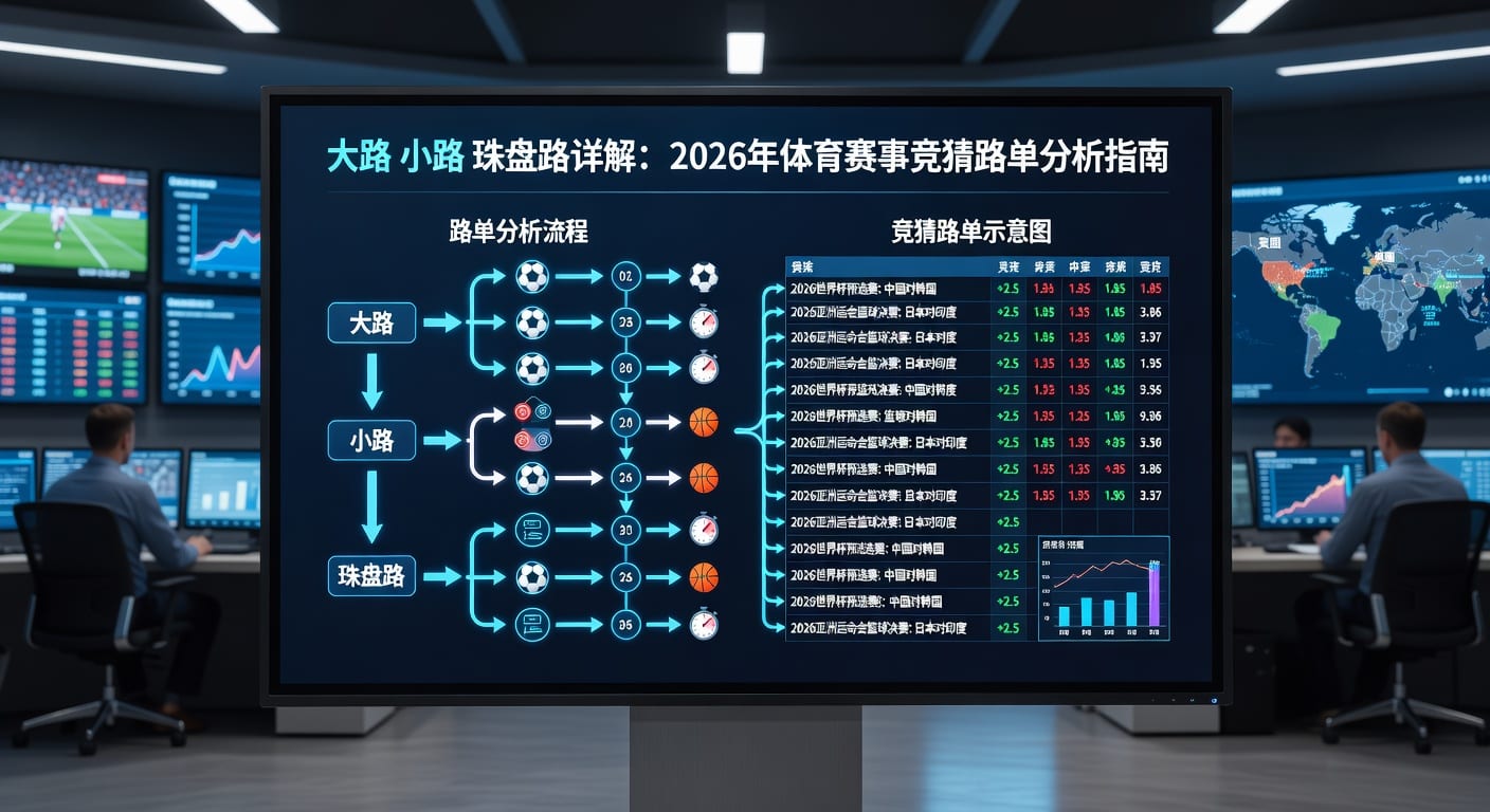 大路小路珠盘路：博彩投注策略与实战技巧解析