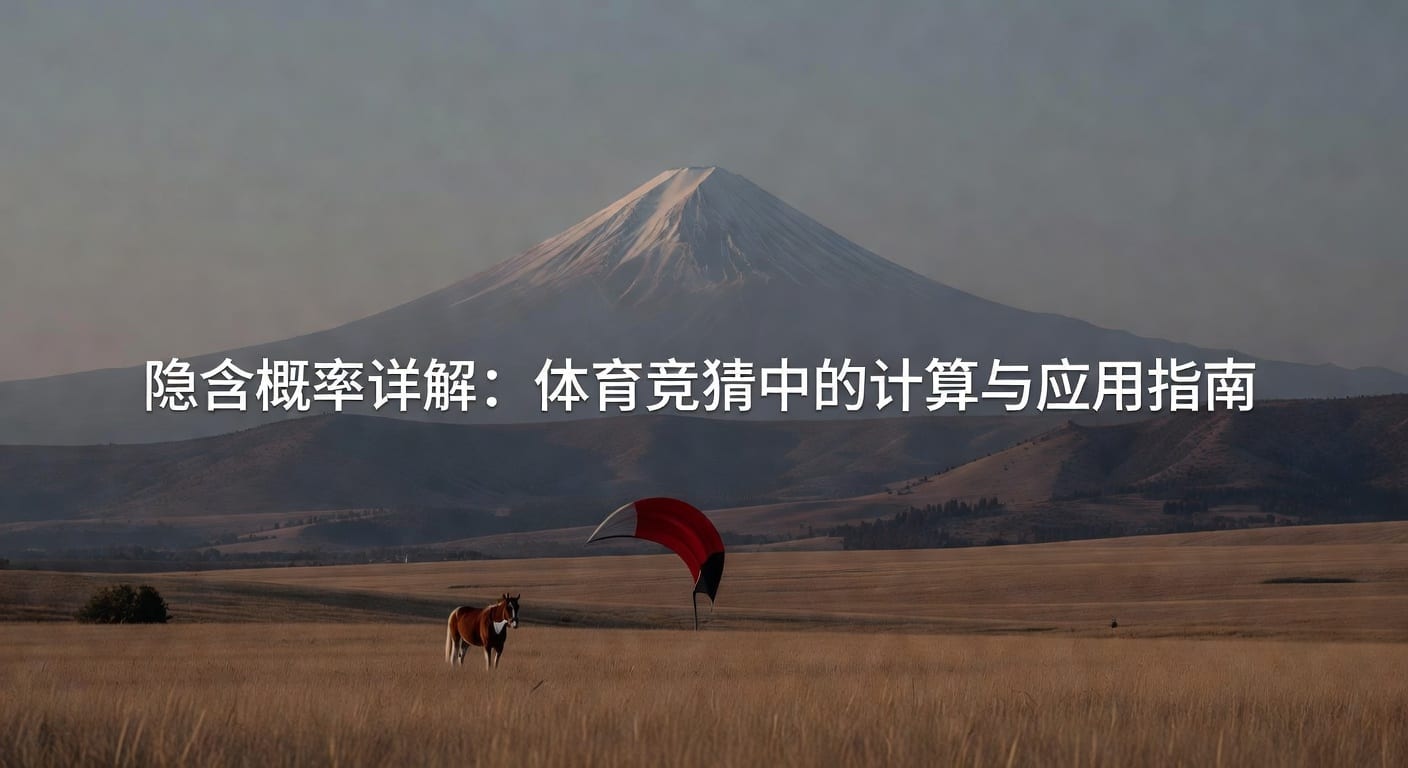 隐含概率（Implied Probability）解析：体育博彩赔率深度分析