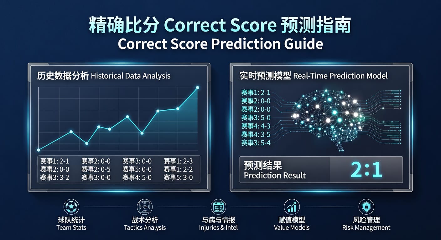 精确比分 correct score：2026年足球波胆投注技巧与思路