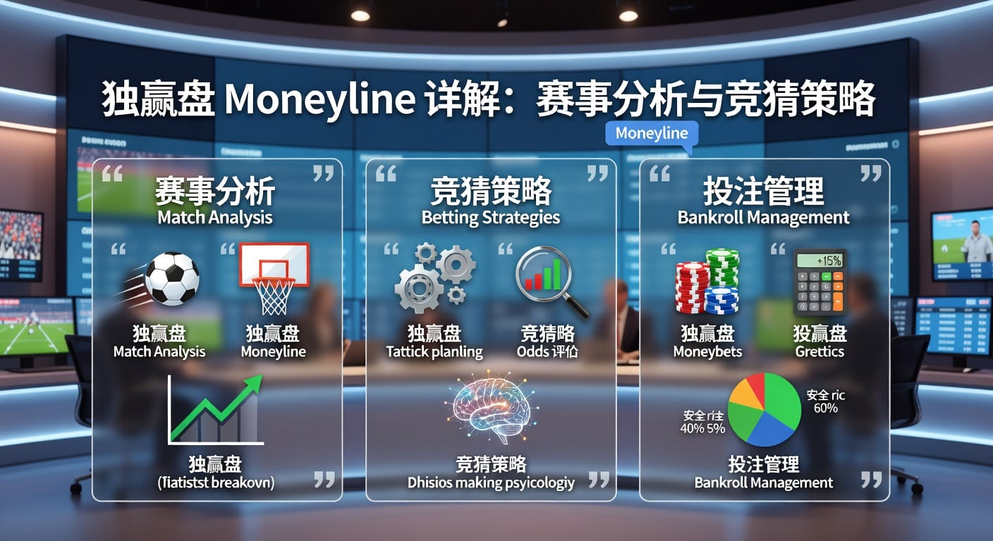 独赢盘 moneyline：规则、判断与实战思路