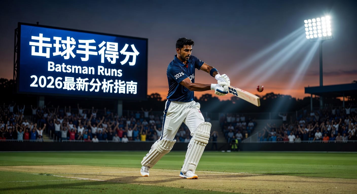 击球手得分 Batsman Runs：比赛解读与判断思路